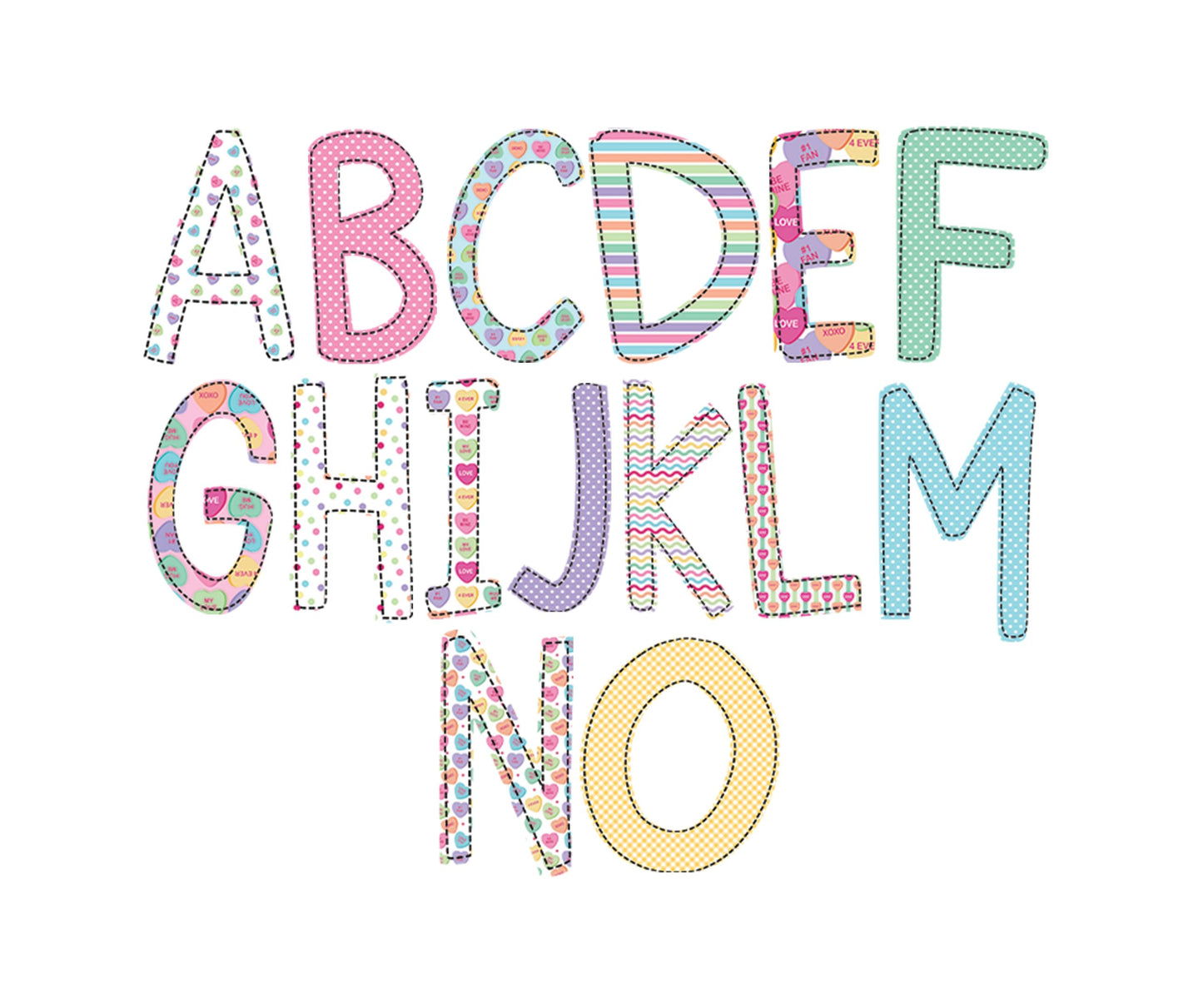 Conversation Candy Heart Alpha