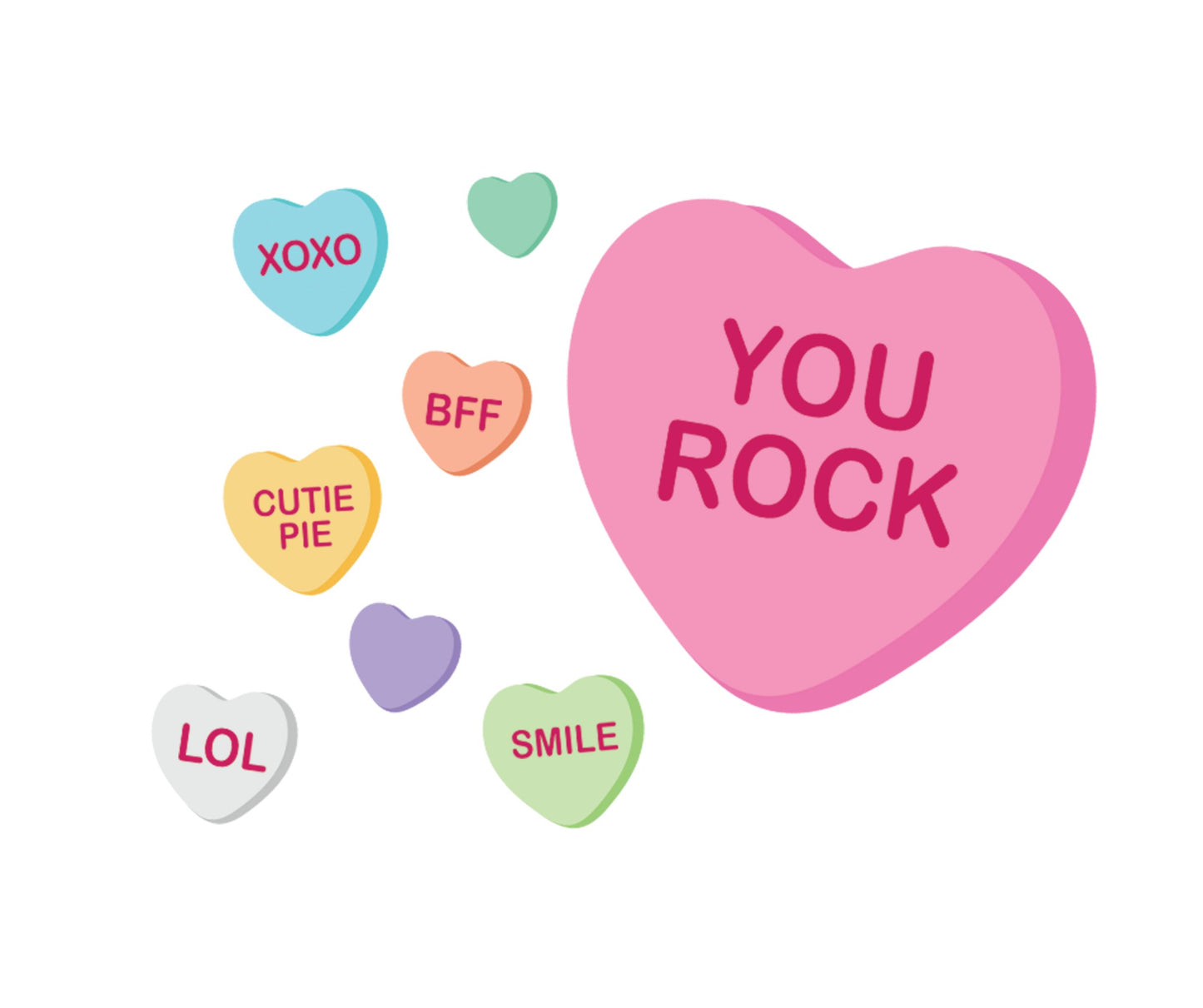 Conversation Candy Heart Alpha