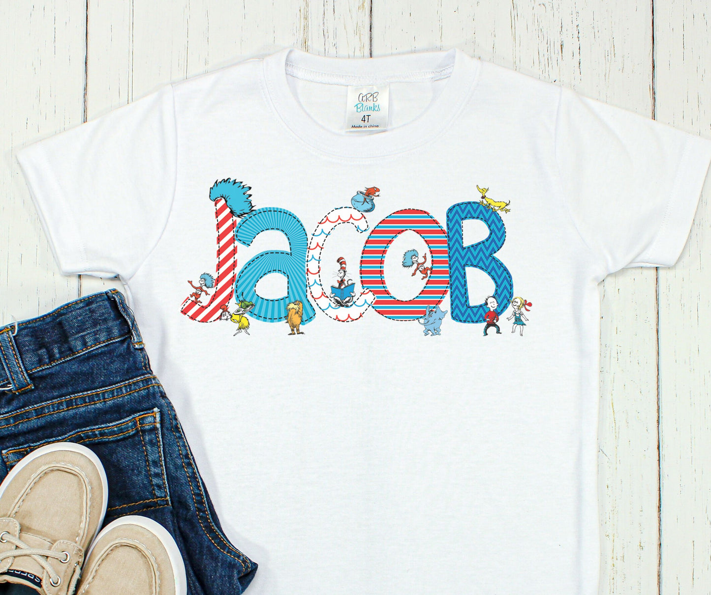 Read Across America PNG Alpha Font