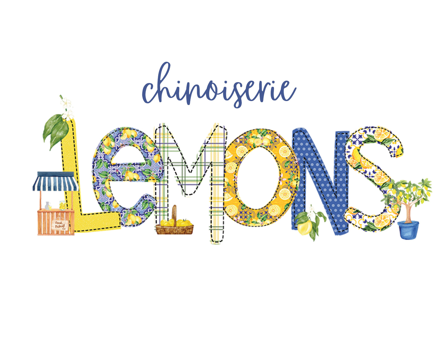 Chinoiserie Lemon Alpha Font