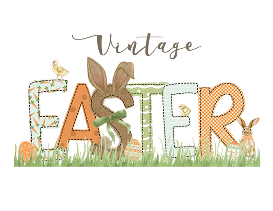 Vintage Bunny Font